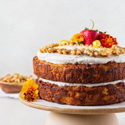 Healthier Carrot Cake - Gluten Free Recipe