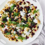 Roasted Cauliflower, Cranberry & Almond Salad