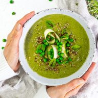 Green Goodness Soup (Dairy Free)